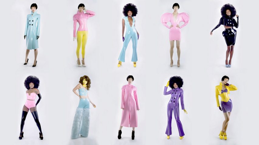 Operio latex clothing collection by Dead Lotus Couture
