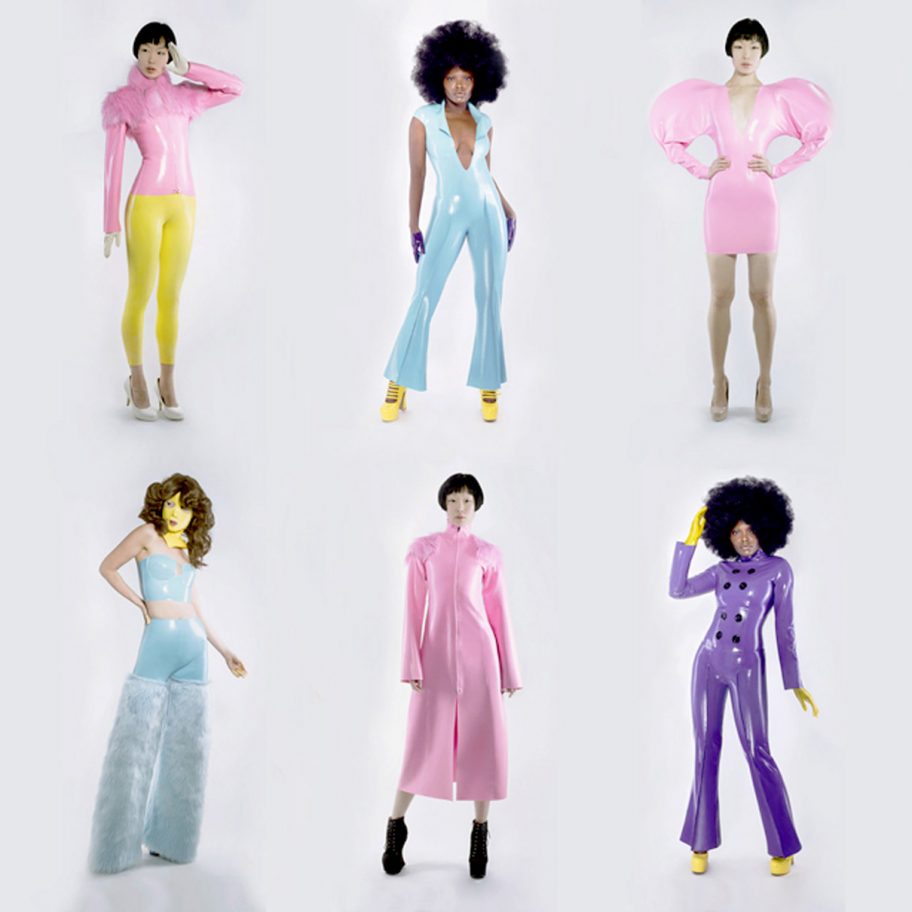 Operio latex clothing collection by Dead Lotus Couture