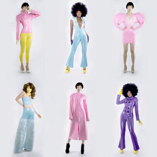 Operio latex clothing collection by Dead Lotus Couture