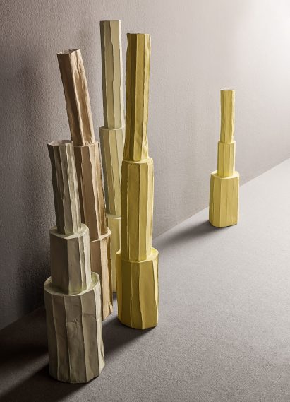 Pistilli paper clay ceramics by Paola Paronetto