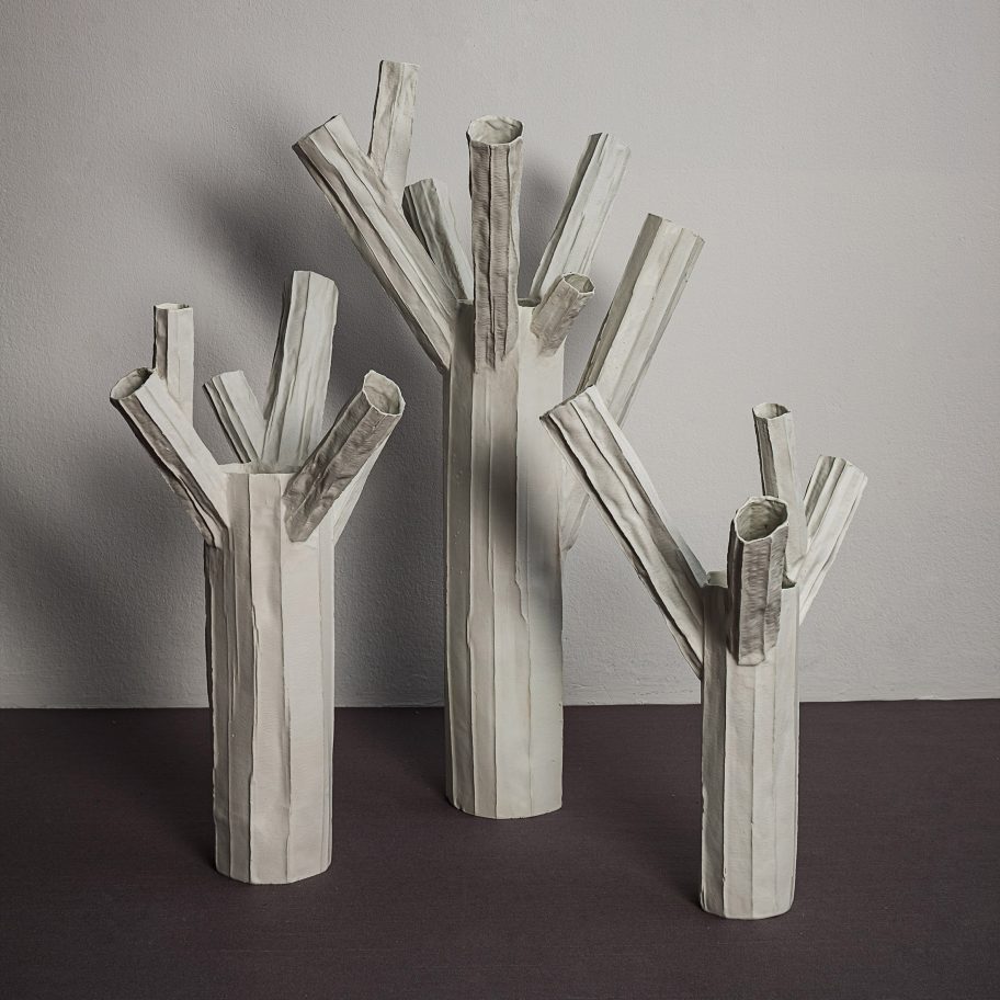 Bosco paper clay ceramics by Paola Paronetto