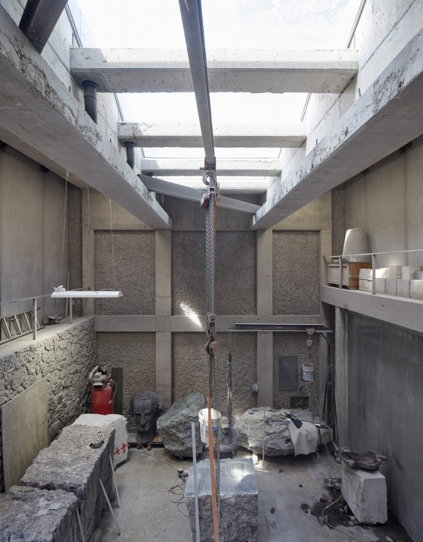 Pedro Reyes studio in Mexico City
