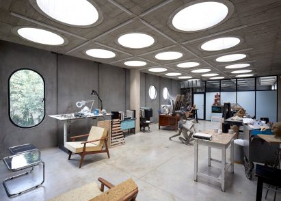 Pedro Reyes studio in Mexico City