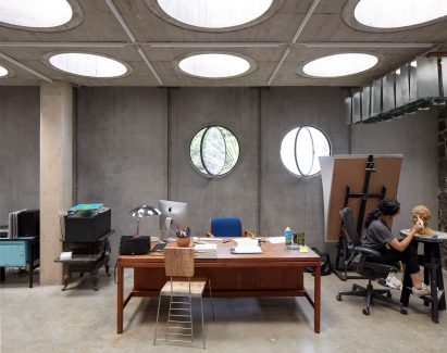 Pedro Reyes studio in Mexico City