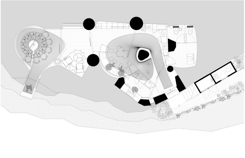 Photocatalytic Cave MM by Amezcua Roof Plan