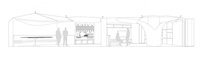 Photocatalytic Cave MM by Amezcua Section