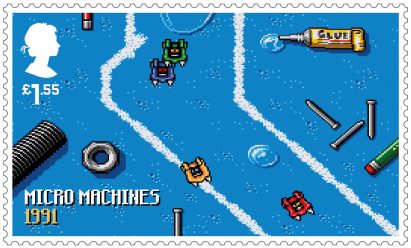 Royal Mail stamp collection pays homage to seminal British video games