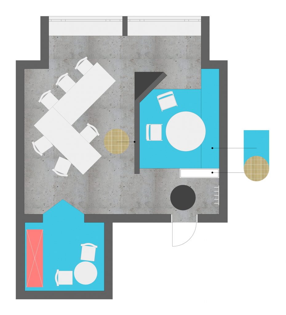 Rupor office designed by Dvekati