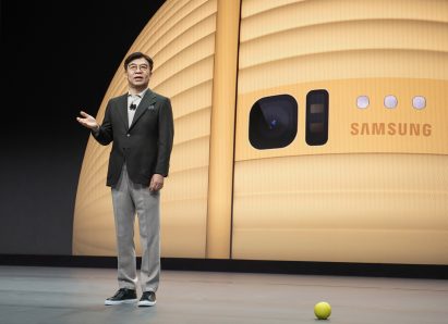 Ballie the rolling robot is Samsung's near-future vision of personal care