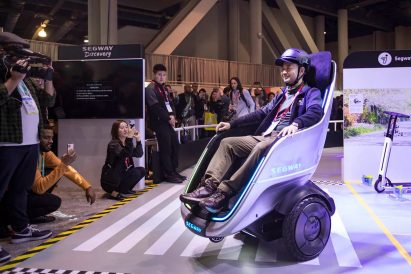 Segway introduces armchair-like S-Pod vehicle for seated riding