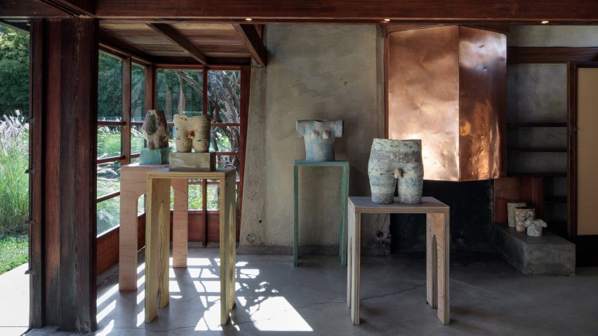 Soft Schindler exhibit at The Schindler House by Mimi Zeiger