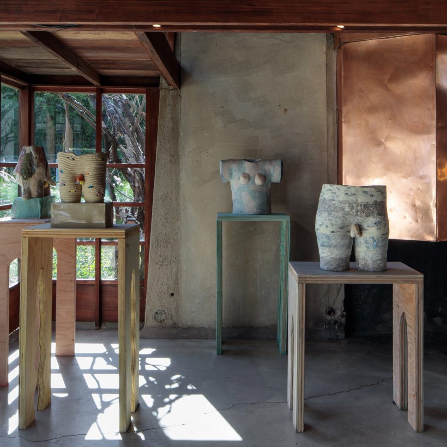 Soft Schindler exhibit at The Schindler House by Mimi Zeiger