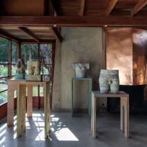 Soft Schindler exhibit at The Schindler House by Mimi Zeiger