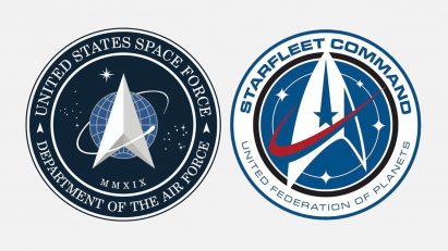 Trump unveils divisive logo for new Space Force military branch