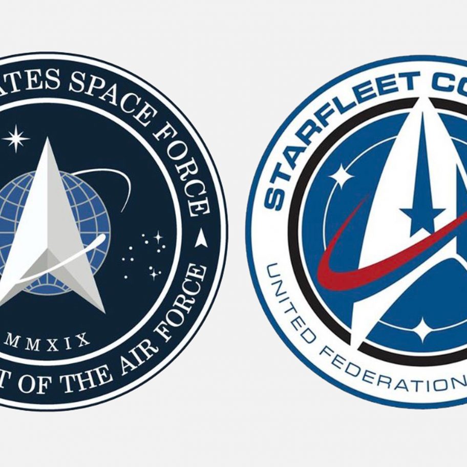 Trump unveils divisive logo for new Space Force military branch