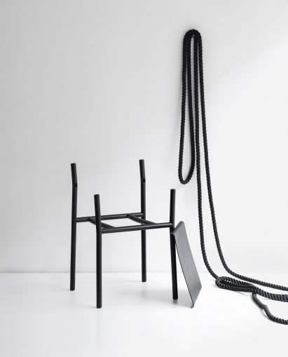 Bouroullec brothers create Rope Chair with one continuous piece of cord