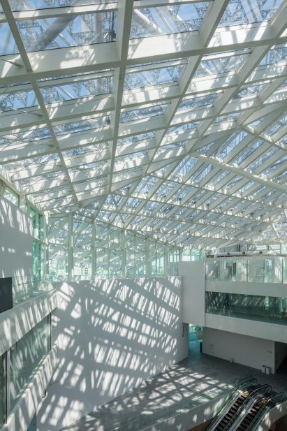 Tainan Art Museum by Shigeru Ban in Tainan, Taiwan