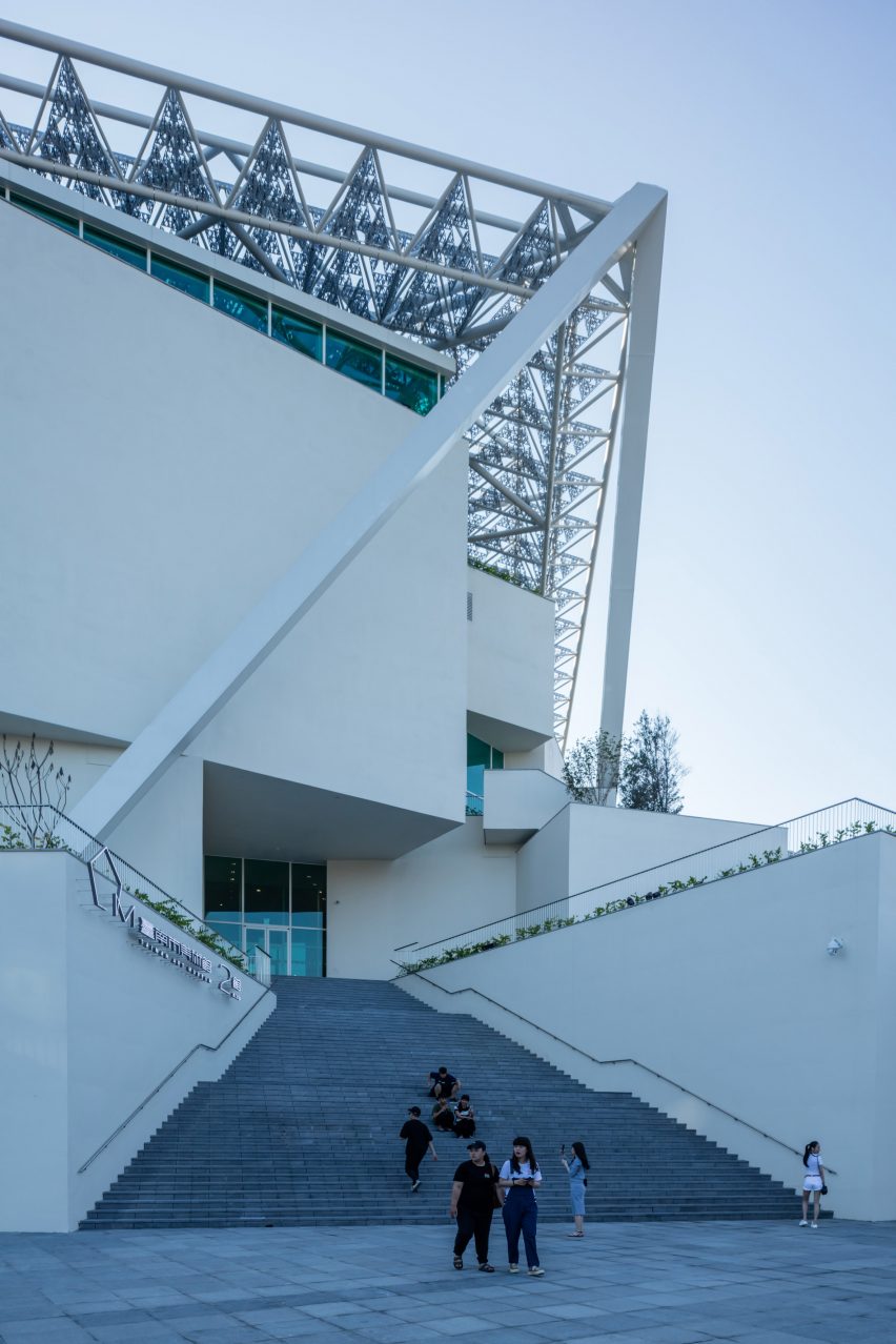 Tainan Art Museum by Shigeru Ban in Tainan, Taiwan
