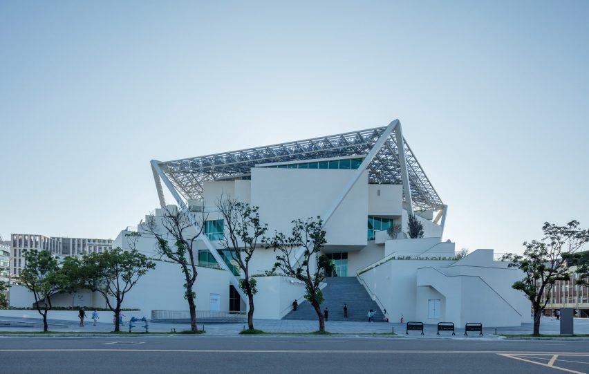 Tainan Art Museum by Shigeru Ban in Tainan, Taiwan