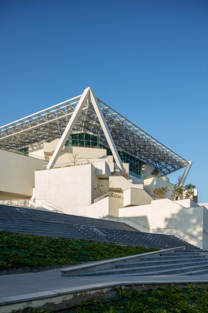 Tainan Art Museum by Shigeru Ban in Tainan, Taiwan