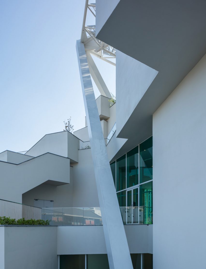 Tainan Art Museum by Shigeru Ban in Tainan, Taiwan