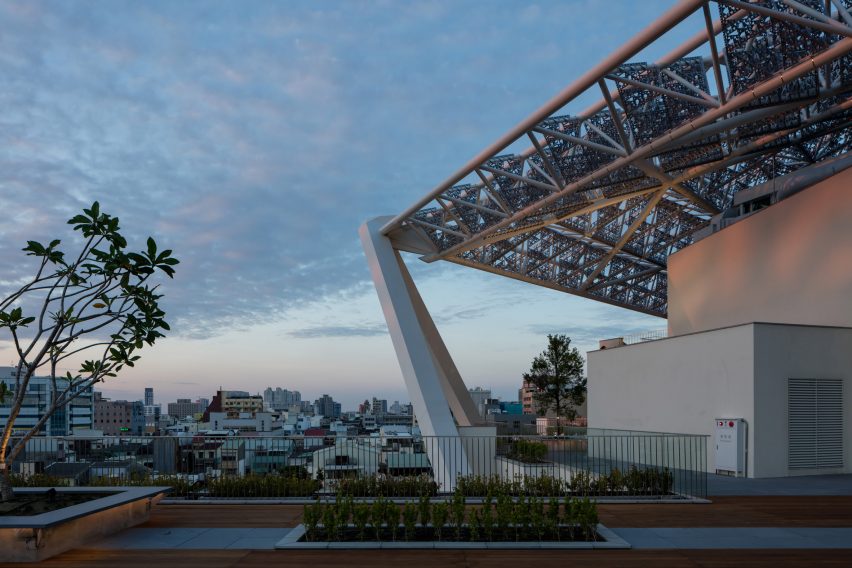 Tainan Art Museum by Shigeru Ban in Tainan, Taiwan