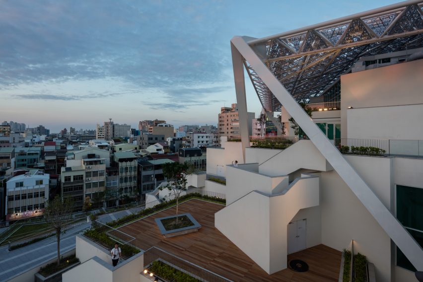 Tainan Art Museum by Shigeru Ban in Tainan, Taiwan