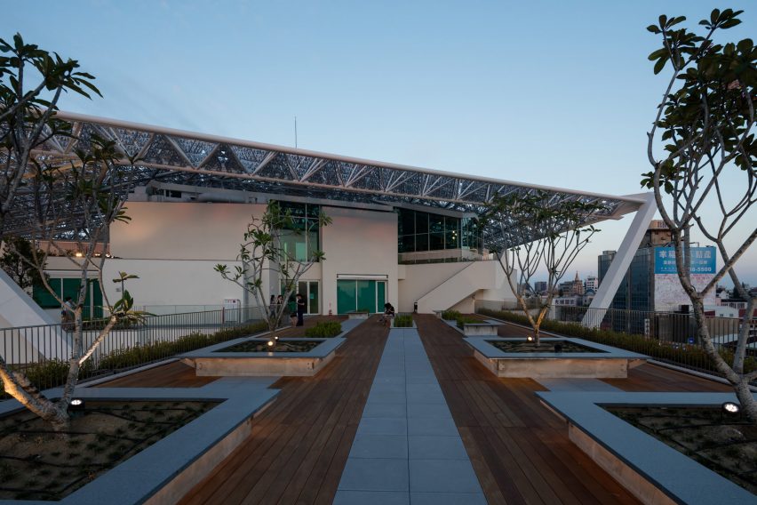 Tainan Art Museum by Shigeru Ban in Tainan, Taiwan