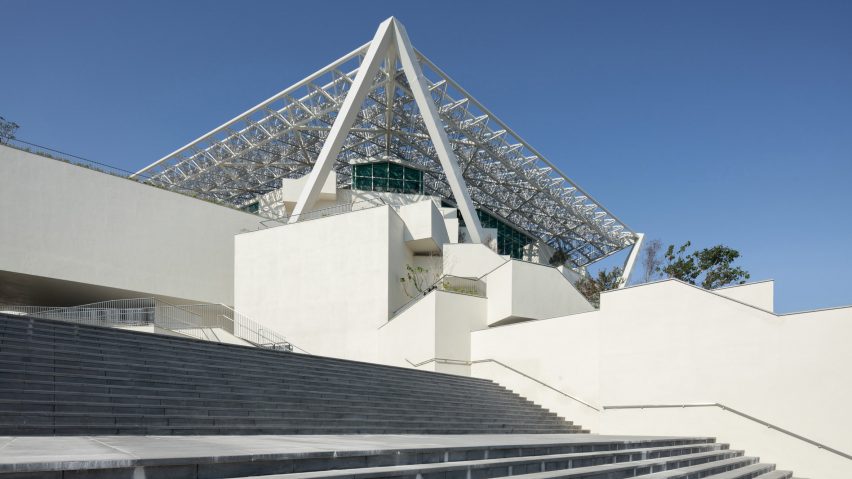 Tainan Art Museum by Shigeru Ban in Tainan, Taiwan