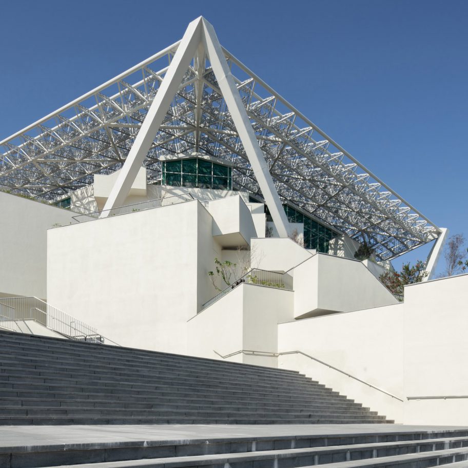 Tainan Art Museum by Shigeru Ban in Tainan, Taiwan