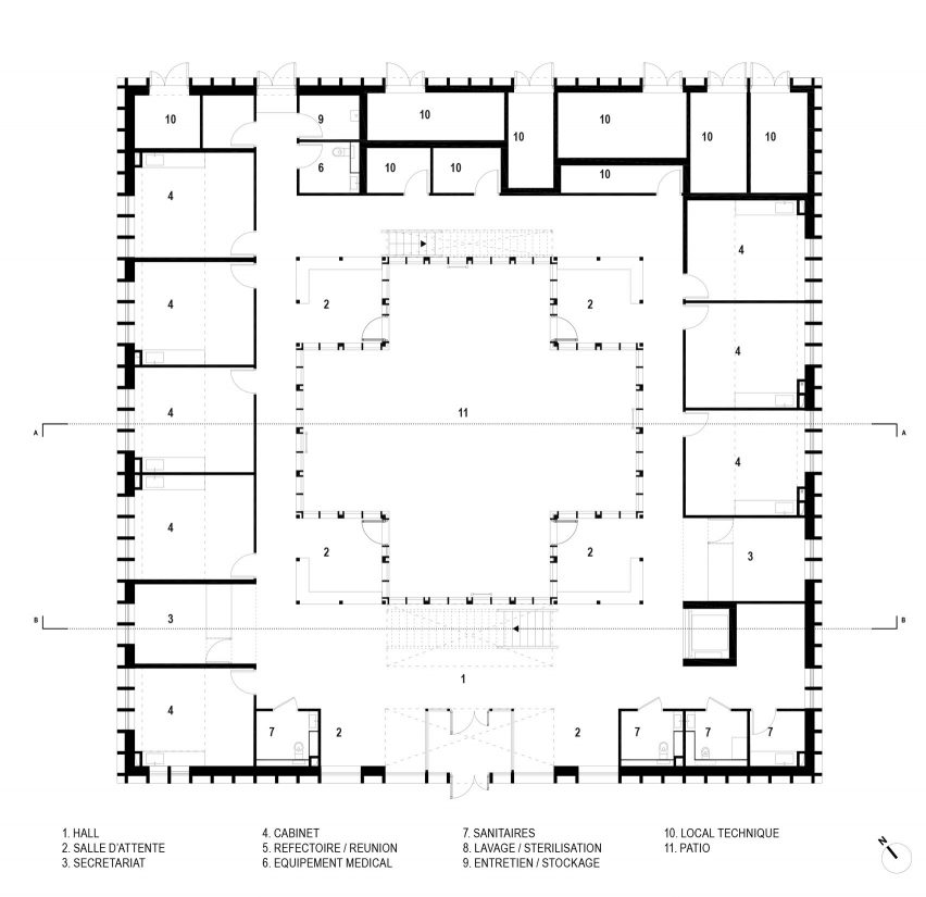 Taverny Medical Centre by MAAJ Architectes
