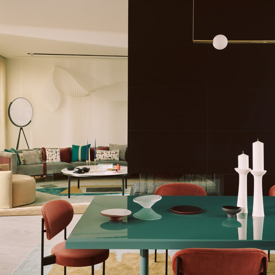 Apartment in London's Television Centre, designed by Waldo Works