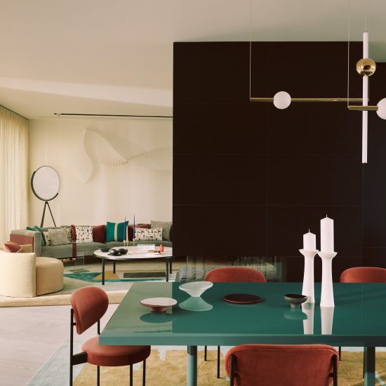 Apartment in London's Television Centre, designed by Waldo Works