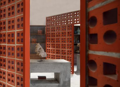 The Terramater showroom in India, designed by Renesa