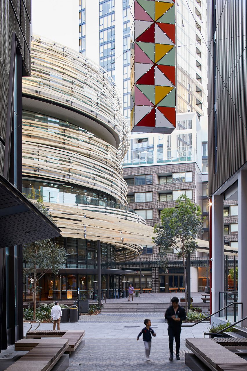 The Exchange in Sydney by Kengo Kuma