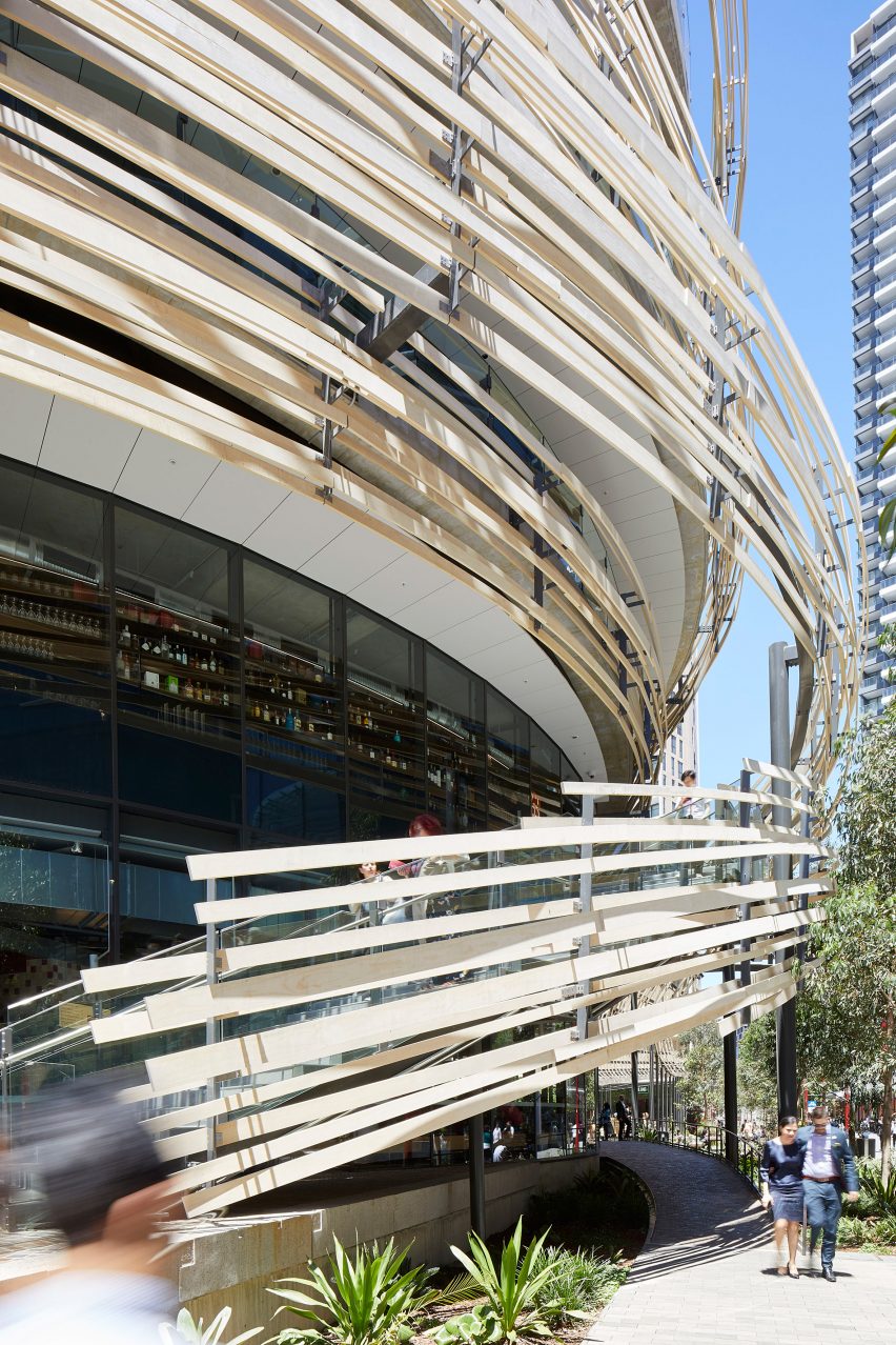 The Exchange in Sydney by Kengo Kuma