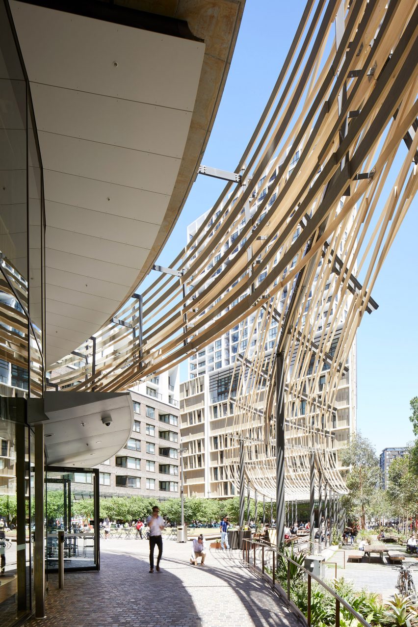 The Exchange in Sydney by Kengo Kuma