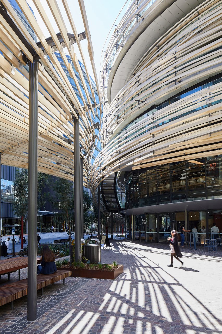 The Exchange in Sydney by Kengo Kuma