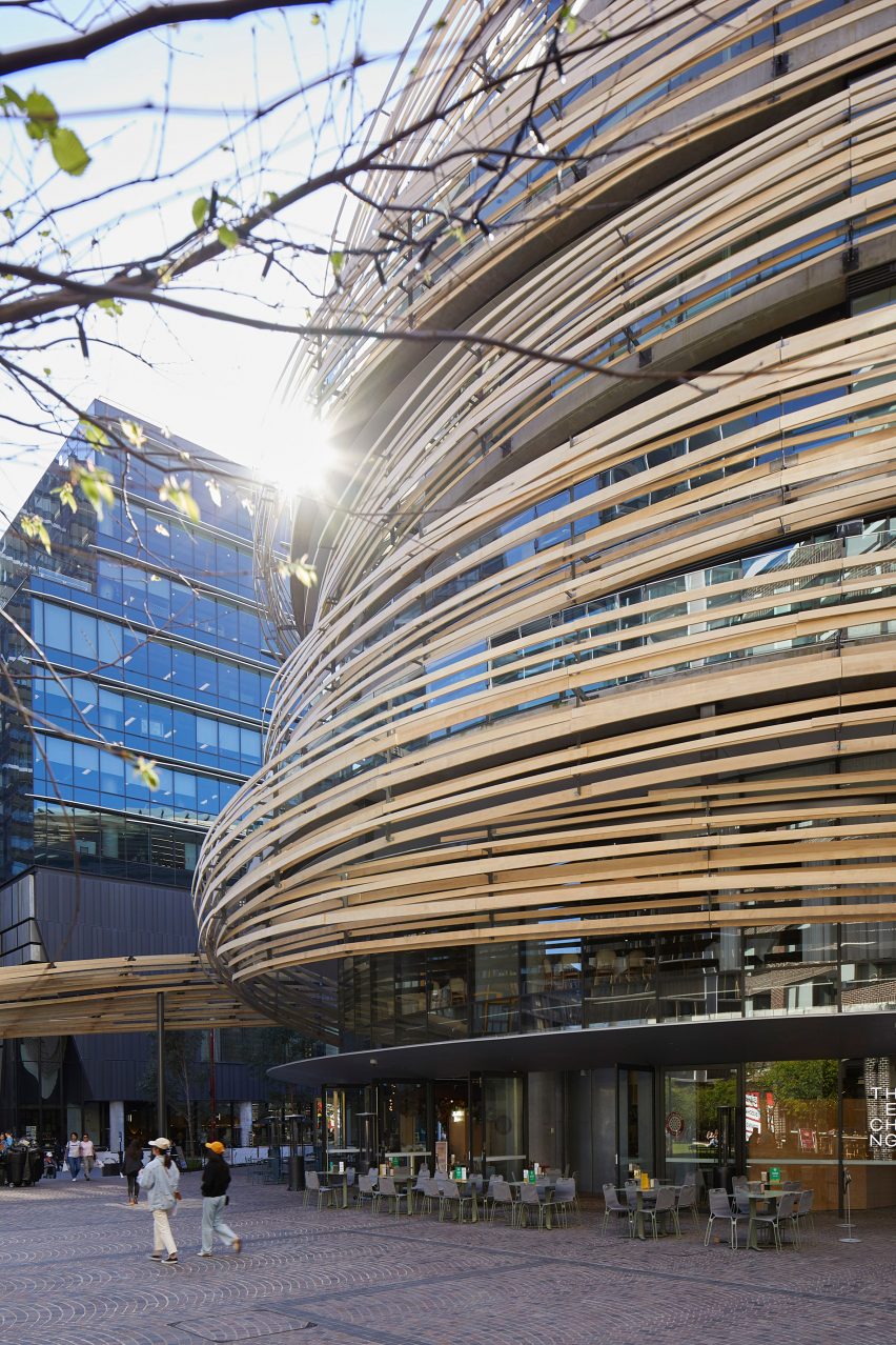 The Exchange in Sydney by Kengo Kuma