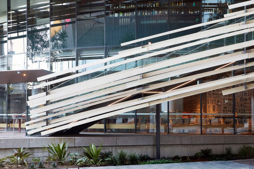 The Exchange in Sydney by Kengo Kuma