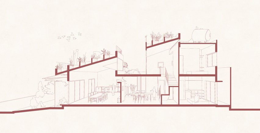 The Red Roof by TAA Design