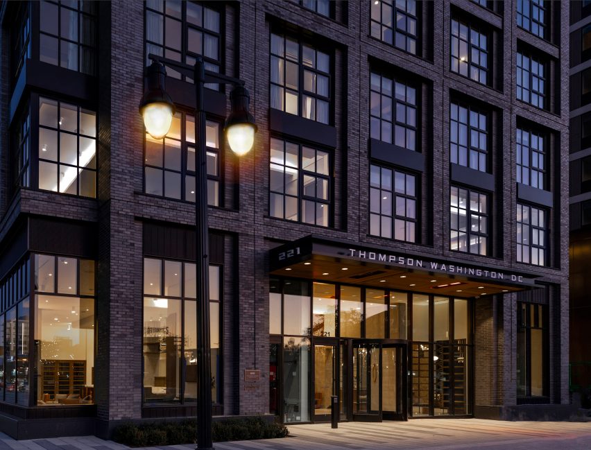 Thompson Washington DC hotel by Parts and Labor
