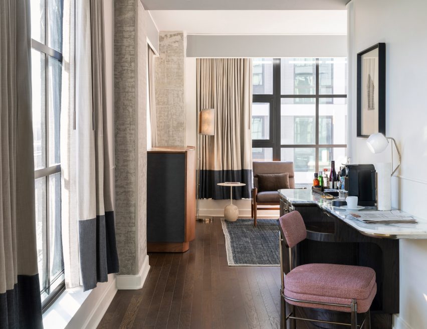 Thompson Washington DC hotel by Parts and Labor