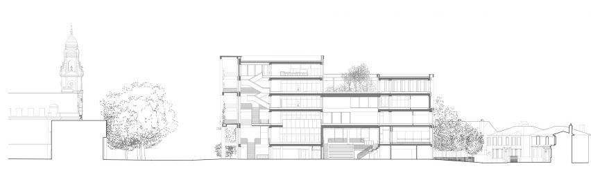 Town House by Grafton Architects for Kingston University, UK