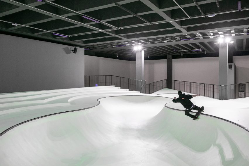 OooOoO skatepark by Koo Jeong A at Triennale Milano