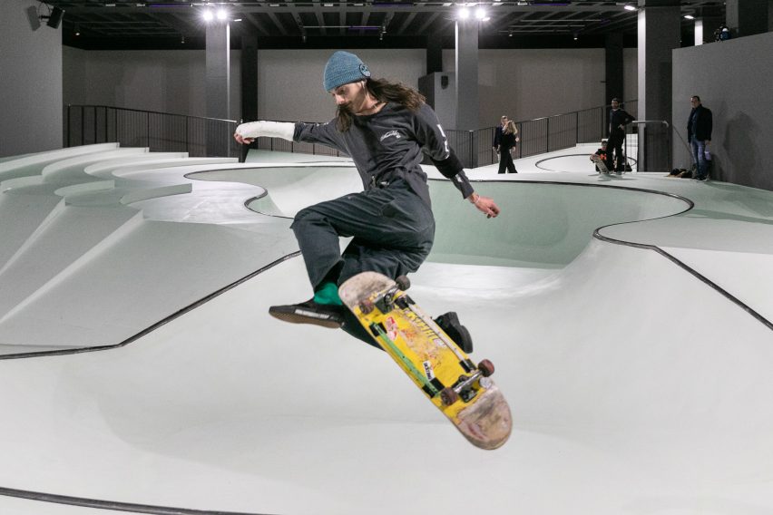 OooOoO skatepark by Koo Jeong A at Triennale Milano