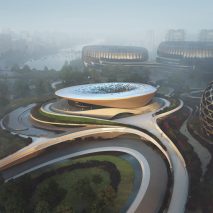 Unicorn Island masterplan by Zaha Hadid Architects