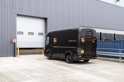 UPS vans by Arrival electric vehicles