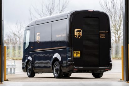 UPS vans by Arrival electric vehicles
