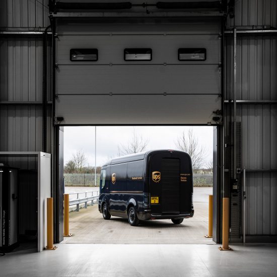UPS vans by Arrival electric vehicles